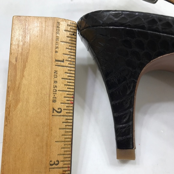 Kay Unger sling back mid heel pump - Picture 3 of 8